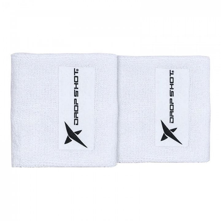 Drop Shot Wristband Short White